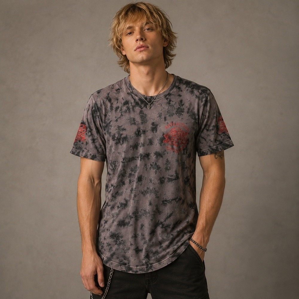 Affliction Free Chaos Black Label Graphic T Shirt Men's XL